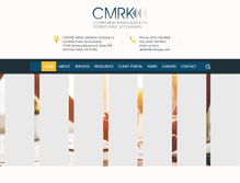 Tablet Screenshot of cmrkcpa.com